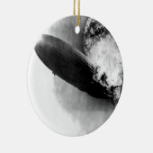 ゼッペリン燃焼 セラミックオーナメント (右)