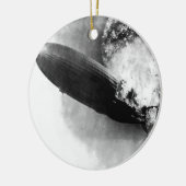 ゼッペリン燃焼 セラミックオーナメント (左)