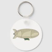 ゼッペリン飛んでいる輸送 キーホルダー (正面)