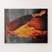 ゼッペリン飛行船ヒンデンブルク災害約1937路 ジグソーパズル (横)