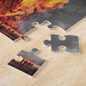 ゼッペリン飛行船ヒンデンブルク1937年頃 ジグソーパズル (側面)