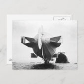 ゼッペリン飛行船1908 ポストカード (正面/裏面)