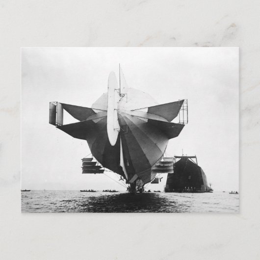 ゼッペリン飛行船1908 ポストカード (正面)