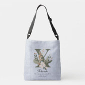 ゼナズノーブルグレース – ボホフローラモノグラム クロスボディバッグ (裏面)