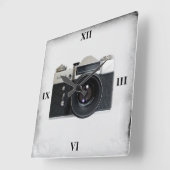 ゼニスE スクエア壁時計 (傾斜)