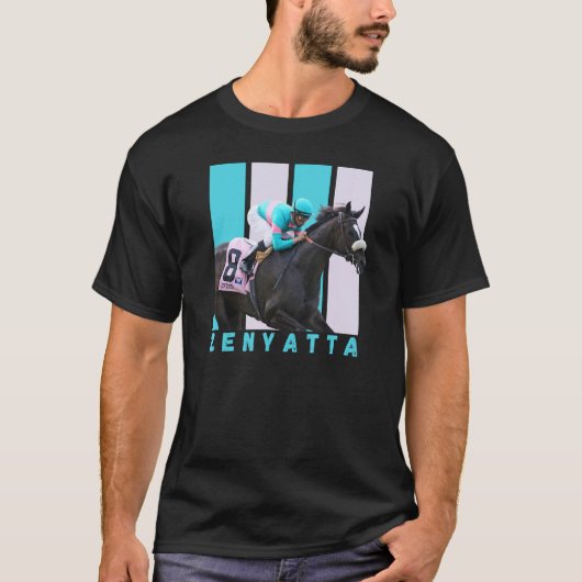 ゼニヤッタ 馬, サラブレッド, サンタアニタ, デルマー Tシャツ (正面)