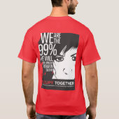 ゼネストはオークランド11月2日を占めます Tシャツ (裏面)