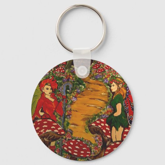 ゼネブリア&サマイアフェアリー キーホルダー (正面)