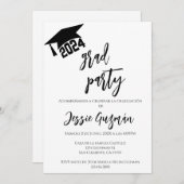 ゼネラシオン2024インビタシオンデ漸進主義 招待状 (正面/裏面)