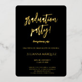 ゼネラシオン2025インビタシオンデエクセラシオン 箔招待状 (正面)