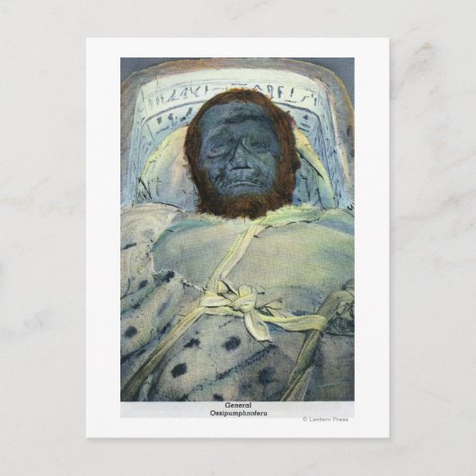 ゼネラルオシパンプノフェルムミーの見解 ポストカード (正面)