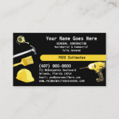 ゼネラルコントラクターHandyMan Do It Allテンプレートバス 名刺 (正面)