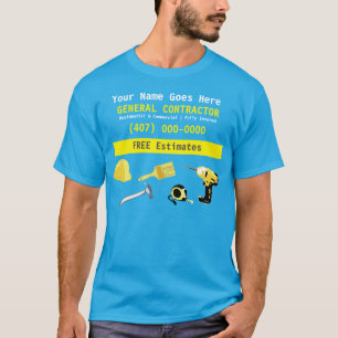 ゼネラルコントラクターHandyMan Do It Allテンプレート Tシャツ