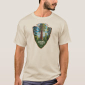 ゼネラルシャーマン木 セコイアNP アローヘッド Tシャツ (正面)