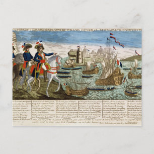 ゼネラルボナパルトの旅とエクスプロス1798 ポストカード