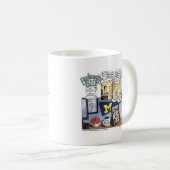 ゼネラルモーターズの破産のマグ コーヒーマグカップ (正面右)