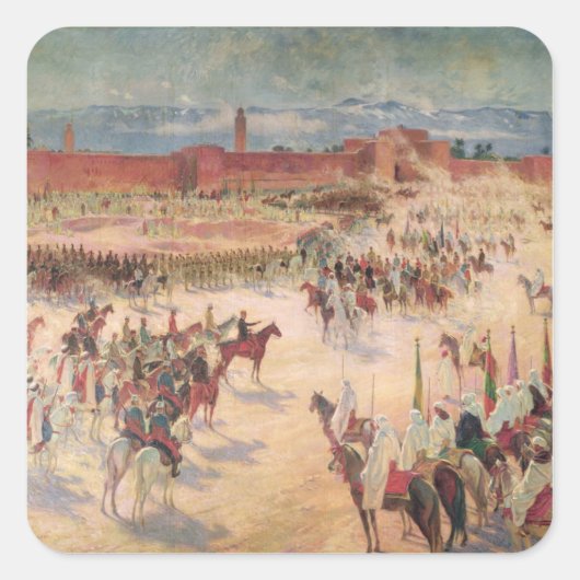 ゼネラルラウテイとゼネラルマンジンの入り口 スクエアシール (正面)