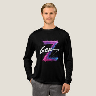 ゼネレーションZ エステティック ネオン グロー グラフィックTシャツ - レトロ トライブレンドTシャツ