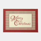 ゼノンクリスマス ドアマット (正面)