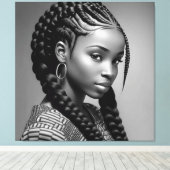 ゼバ・ゼウスの力 キャンバスプリント (インサイチュ (ウッドフロア))