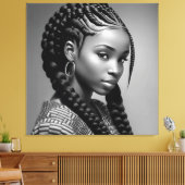 ゼバ・ゼウスの力 キャンバスプリント (インサイチュ (リビング))