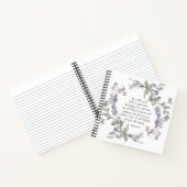 ゼパニヤ3:17彼は喜びをもって上る ノートブック (内部)