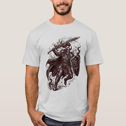 ゼパールの緋色の支配 Tシャツ (正面)