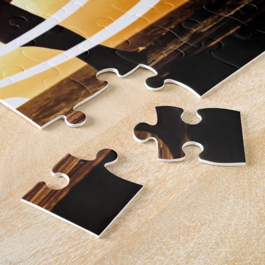 ゼファニヤ3:17わたしの神は私の上で歌パーソナライズされたう ジグソーパズル (側面)