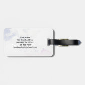 ゼファニヤ3:17彼の愛は、あなたの恐れを静める聖書 ラゲッジタグ (裏面横)