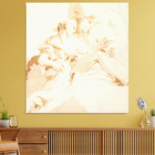 ゼファー及びフローラ キャンバスプリント (インサイチュ (リビング))