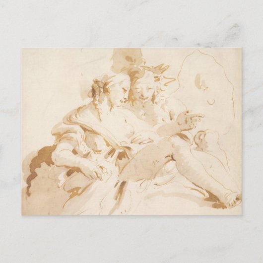 ゼファー及びフローラ ポストカード (正面)