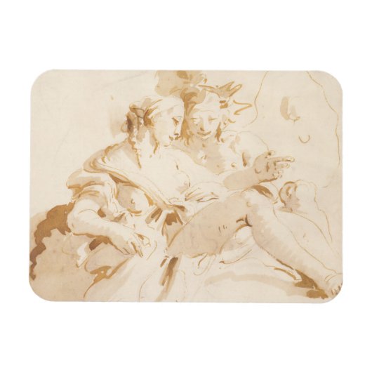 ゼファー及びフローラ マグネット (横)