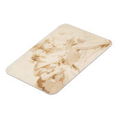 ゼファー及びフローラ マグネット (左側)