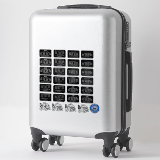 ゼファー特許プレートのシール シール (スーツケース)