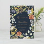 ゼフィブルーフローラキンセアニェラ写真カード セーブザデート (スタンド正面)