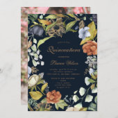 ゼフィブルーフローラキンセアニェラ写真カード セーブザデート (正面/裏面)