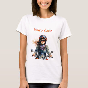 "ゼフィラ" "ヴェントドルチェ" – 甘い風 Tシャツ