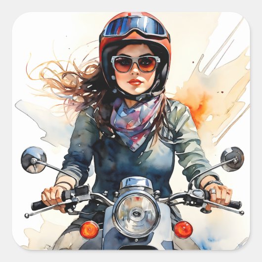 “ゼフィラ”  “ヴェント ドルチェ” – 優しい風 スクエアシール (正面)