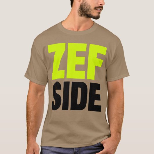 ゼフサイド おもしろグッズ Tシャツ (正面)