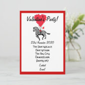 ゼブおもしろいラバレンタインパーティー 招待状 (スタンド正面)