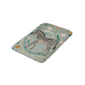 ゼブお洒落ラパーソナライズされた バスマット (アングル)