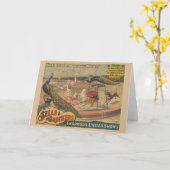 ゼブとピーコックのピエロ訓練士 カード (黄色い花)