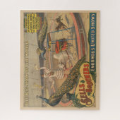 ゼブとピーコックのピエロ訓練士 ジグソーパズル (縦)