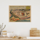 ゼブとピーコックのピエロ訓練士 ポスター (キッチン)