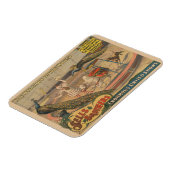 ゼブとピーコックのピエロ訓練士 マグネット (左側)