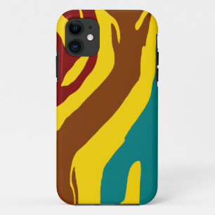 ゼブカラフルラ縞 iPhone 11 ケース