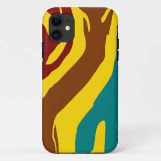ゼブカラフルラ縞 iPhone 11 ケース