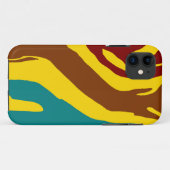 ゼブカラフルラ縞 Case-Mate iPhoneケース (裏面(横))