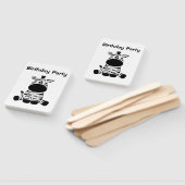 ゼブラおっちょこちょいの追加文字 ハンドファン (組立なし)