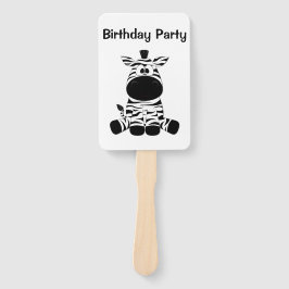 ゼブラおっちょこちょいの追加文字 ハンドファン